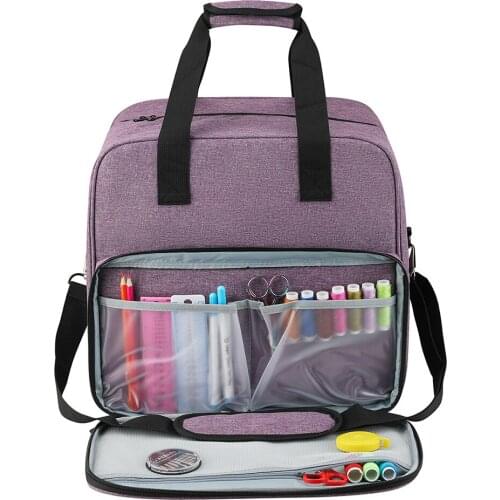 Large Capacity Sewing Machine Storage Bags Tote Multi-functional Portable Travel Home Organizer Sewing Machine Accessories