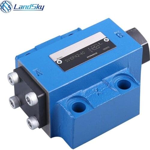 SV10PA1-40 hydraulic control check valve industrial flow control check valve directional control valve operation
