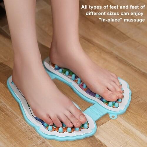 Convenient Foot Massager Pad Promote Blood Circulation Mat Health Care Feet Message Tool for Men Women EK-New