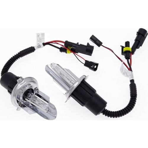 1 Pair Universal Car Xenon Light H4 3000K-12000K HID Headlight Bi-xenon Bulbs Hid Kit Spare Swing Light D2s HID Xenon Bulb
