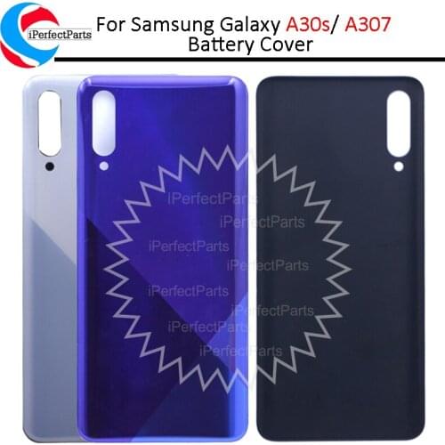 For SAMSUNG Galaxy A30s A307F A307FN A307G A307YN A307GN Housing Battery Back Cover Rear Cover For samsung A307 Back housing