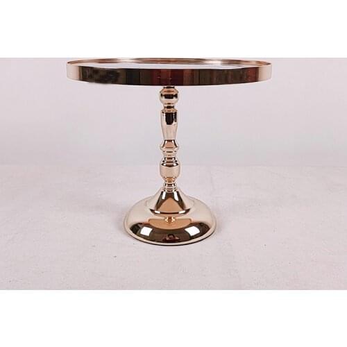 1pcs gold mirror cake stand sets cupcake sweet table candy bar