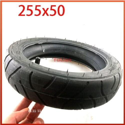 10 inch 255x50 electric scooter tricycle, child bicycle tire inner and outer tire 255x50