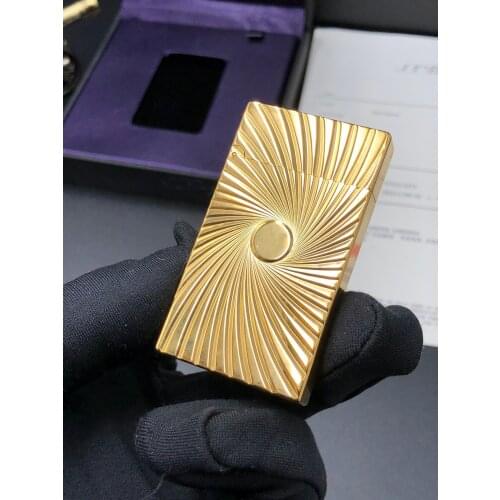 100% brand new made in China retro original DuPont bright sound kerosene lighter windproof lighter electronic lighter