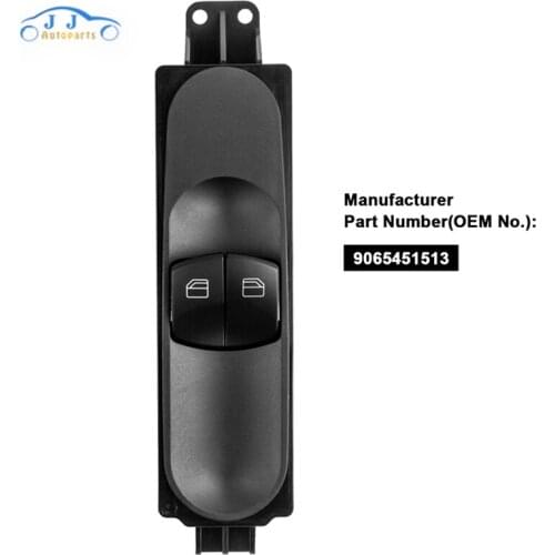 9065451513 For Mercedes Sprinter VOLKSWAGEN Crafter Power Electric Master Control Window Switch Front 6395450713