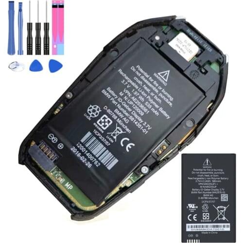 580mAh Battery for BMW 5/6/7/X3 X5 X6 for BMW MKD35UP remote key battery
