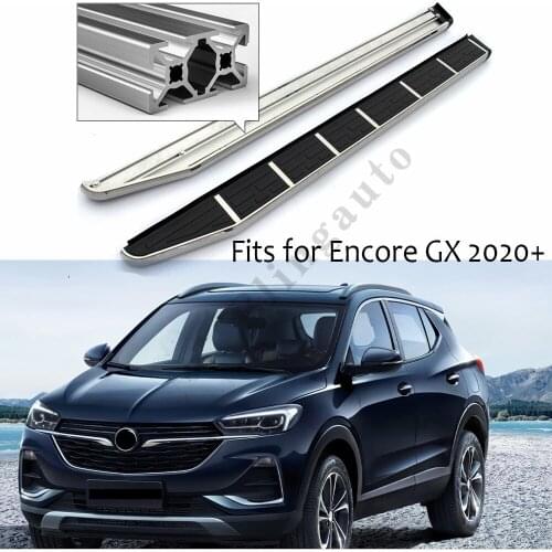 Running board fits for B.uick NEW Encore GX 2020 side steps nerf bar car pedal side stairs side bar 2PCS