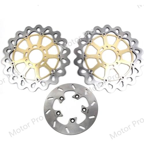 GSXR750 1996 - 2003 For Suzuki GSXR GSX R GSX-R 750 Front Rear Brake Disc Disk Rotor Kits 1997 1998 1999 2000 2001 2002 600 1000