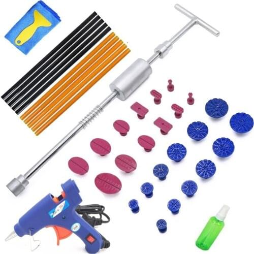 PDR Tools Kit Dent Removal Paintless Dent Repair Tools Car Dent Repair Straightening Dents Instruments Ferramentas