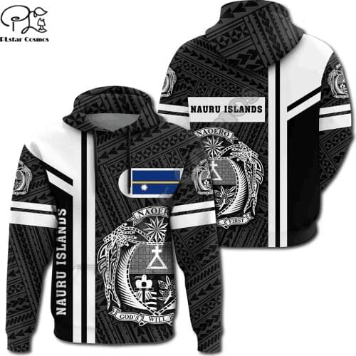 NewFashion Nauru Micronesia Island Country Flag Tribal Culture Retro Pullover 3DPrint Men/Women Autumn Colorful Funny Hoodies 13