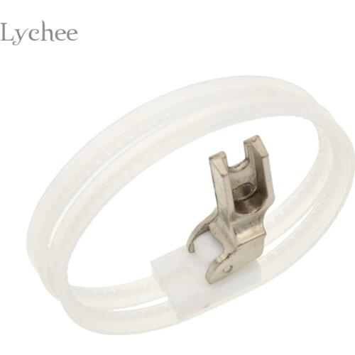 Lychee Sewing Machine Presser Foot Double Roller Presser Foot Roller Ring Plastic Presser Foot