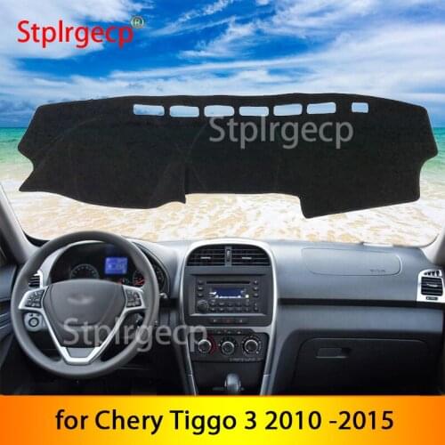For Chery Tiggo 3 2010 2011 2012 2013 2014 2015 Anti-Slip Mat Dashboard Cover Pad Sunshade Dashmat Car Accessories