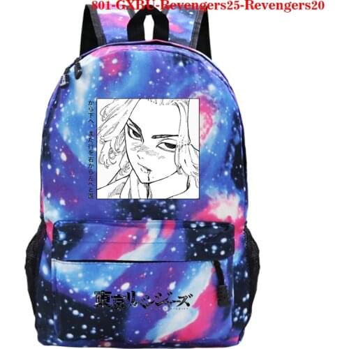 Boys Girls New Tokyo Revengers Printed Backpack Teenager Cosplay Sports Daypack Bag Dropshipping Travel Bags School Laptop Bags