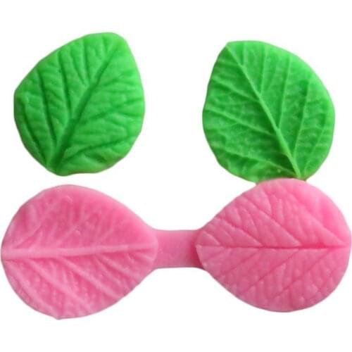 Flower leaves Petal Silicone Fondant Cake Chocolate Decor Baking Mold Tool
