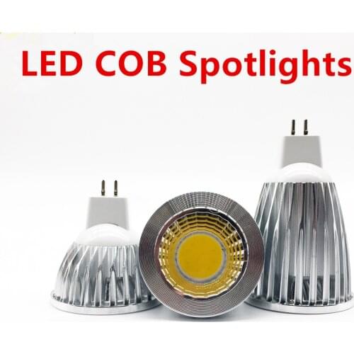 10PCS New high power LED lamp MR16 GU5.3 shock 6W 9W 12W Dimmable BLOW Searchlight warm cool white MR 16 12V lamp GU 5.3 220V