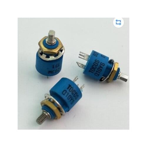 TOCOS Q10YS B203M 20K B20K Potentiometer Electric Wheel Speed Switch potentiomer blue