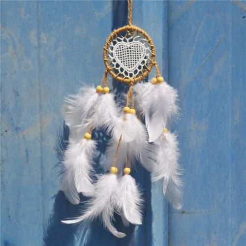 Home Decoration Valentines Day Gift India Creative White Love Dream Catcher Wind Chime Pendant Home Decoration