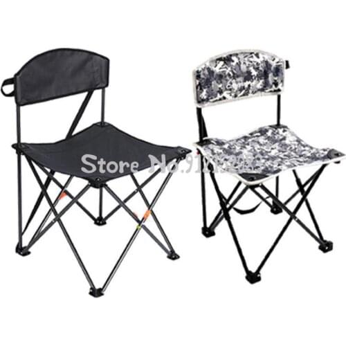 Outdoor Folding Chair Folding Stool Fishing Chair Fishing Stool Portable Folding Stool Small Chair Stool OVF