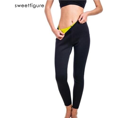 Shapers Slimming Pants Thermo Neoprene Sweat Sauna Sexy Body Shapers Womens Waist Trimmer Slimming Crop Capri Pants