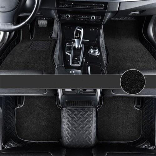 High quality rugs! Custom special car floor mats for Mercedes Benz E Class Coupe C207 2016-2009 waterproof double layers carpets
