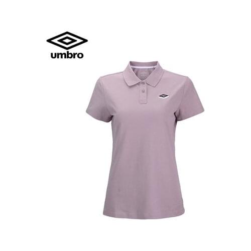 Umbro Women ESSENTIAL Series Summer Fashion Shirt Women Tops Base POLO Black Tees Lady Print Female Tee T-Shirt