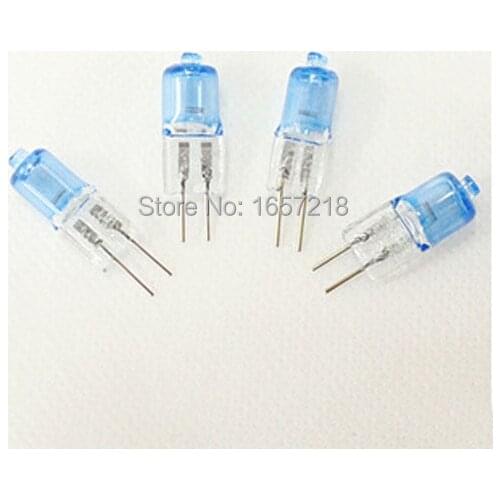 10pcs/lot G4 Halogen Bulbs Lamp 12V 20W 3500K Cold White G4 Bulbs G4 Light G4 Chandelier Crystal lights Lamp Blue