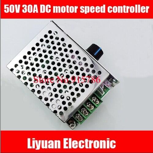 12V 24V 36V 48V 50V 30A DC motor speed controller / metal motor controller / PWM 21KhZ Brushed DC Motor Controller