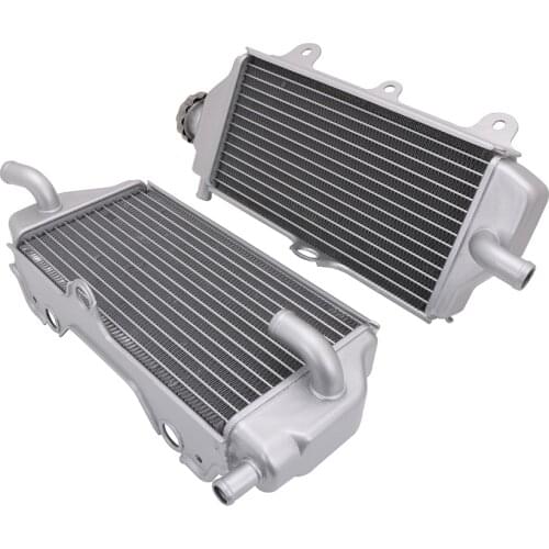 Motorbike Aluminum Left And Right Side Engine Radiator Cooling For YAMAHA YZ250F YZF250 2010 2011 2012 2013 Motorcycle