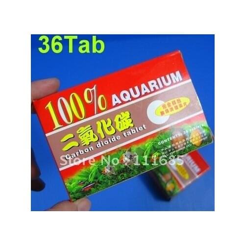 Free Shipping 5pcs CO2 Tablet Carbon Dioxide 36tab- Planted Diffuser Plant Aquarium Fish Tank