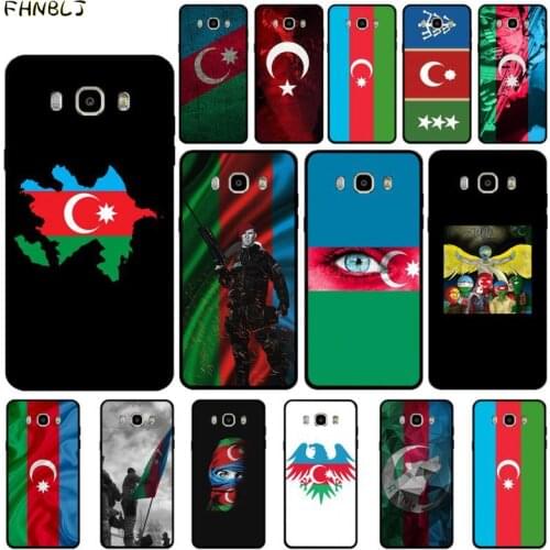 FHNBLJ Azerbaijan buta flag Bling Cute Phone Case for Samsung J6 J7 J2 J5 prime J4 J7 J8 2016 2017 2018 DUO core neo