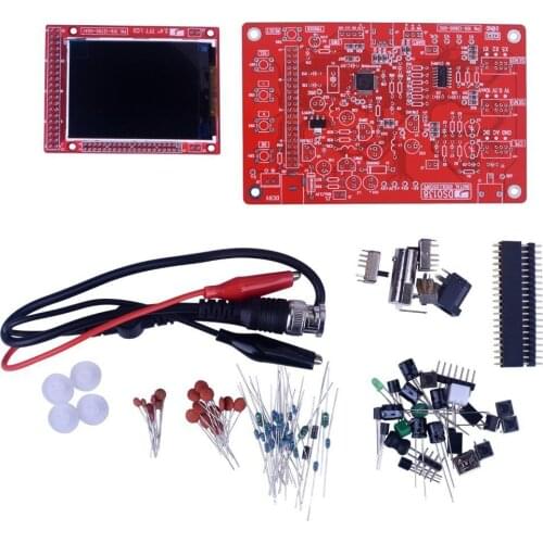 New DSO138 Digital Oscilloscope DIY Kit STM32 Tester With Acrylic Case TN99