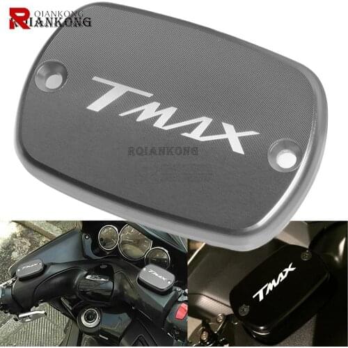 For YAMAHA T-Max 500 TMax 530 2012 2013 2014 2015 2016 Motorbike Brake Fluid Tank Cap T max Motorcycle Fluid Oil Reservoir Cover
