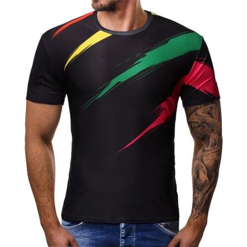 2021 Summer New 3D Priting Cool Unisex T-Shirt Fashion Street All-Match Comfortable And Breathable Oversized T-Shirt O-Neck Tops