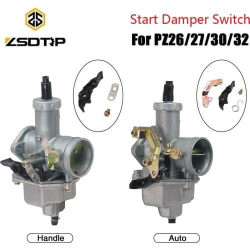 ZSDTRP For Keihi Carburetor PZ26/27/30/32 Carburetor Start Damper Switch Manual/Automatic For Keih Carb PZ30 Starter Valve Set