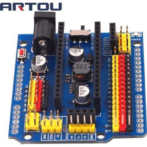 Module For Arduino Nano V3.0 3.0 I/O IO Expansion Board Micro Sensor Shield Module Leonardo one