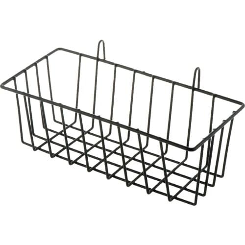 Wall Grid Panel Hanging Basket Wall Decoration Organizer Storage Basket