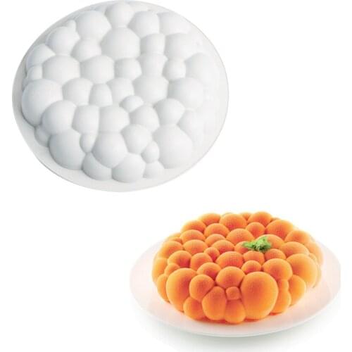 Creative Irregular Ball Shaped Silicone Resin Cheese Mousse Cake Mold Ice Cream Molds Chocolate Mould Kitchen Accessories