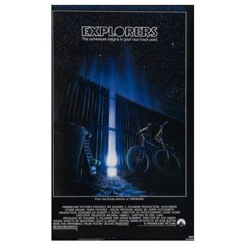 EXPLORERS Movie Art Film Print Silk Poster Home Wall Decor 24x36inch