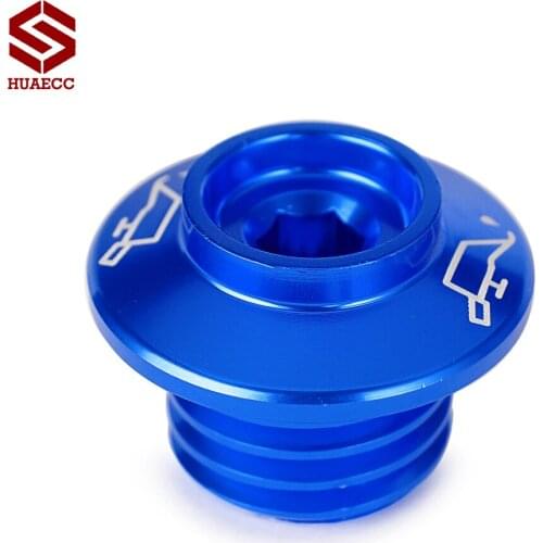 CNC Engine Oil Filter Cup Plug Cover Screw for Honda CB600F HORNET CB650F CB125F CB300F CB500F CBF600 CB500X CB1000R CB1100