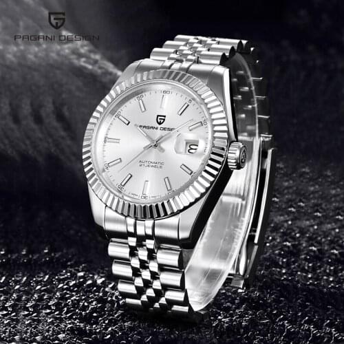 PAGANI Design Brand Luxury Men Watches Mechanical Automatic Black Watch Men Business Sport Wristwatch Clock relogio masculino