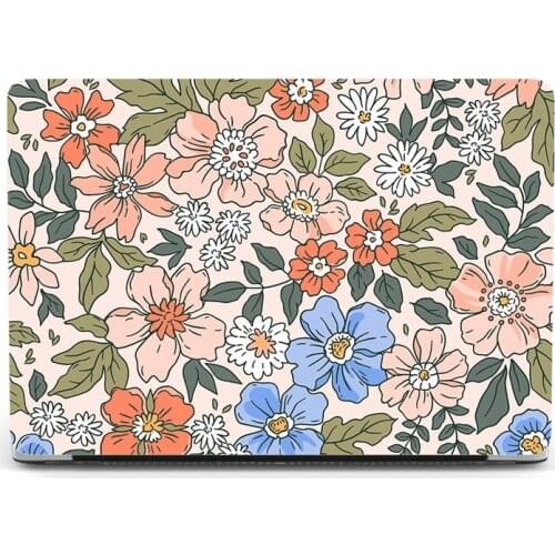 Glitter Floral for Macbook Air 13 2017 Case A1466 A1369 Flower Laptop Cases for Mac book Air 13 inch 2020 A2179 A1932 A2337 M1