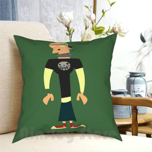 Duncan-Total Drama Island-Cool Pillow Case Printed Home Soft DIY Pillow cover Bmo Cartoon Funny Tv Show Kids Cute Video