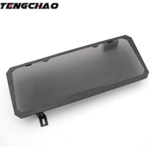 Black/Silver Motorcycle Accessories Radiator Guard Protector Grille Grill Cover For KAWASAKI Versys 650 KLE650 Versys650