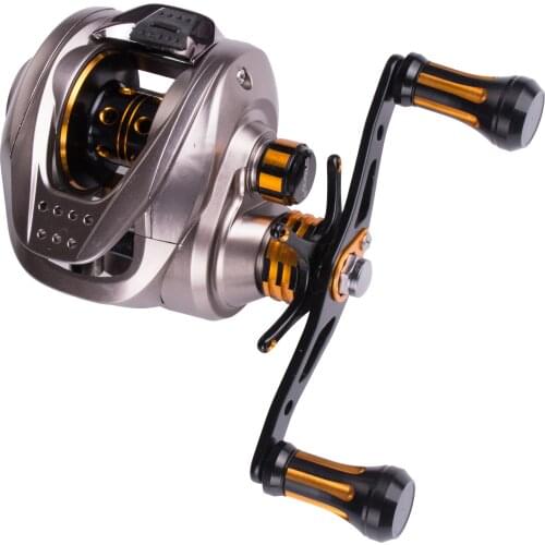HiUmi Metal Body Amazing 18Lb Drag Power Baitcasting Reel 7.1:1 Saltwater Fishing Reel