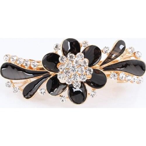 Fashion crystal hair clip hair pins crystal hair accessories for women