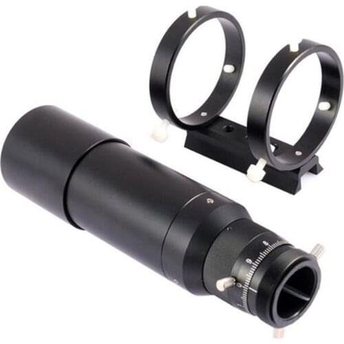 Datyson Guide Mirror Objective Lens Diameter 90mm Focal Length Double Spiral Focusing Plastic Screws Finderscope 50mm 5P9976