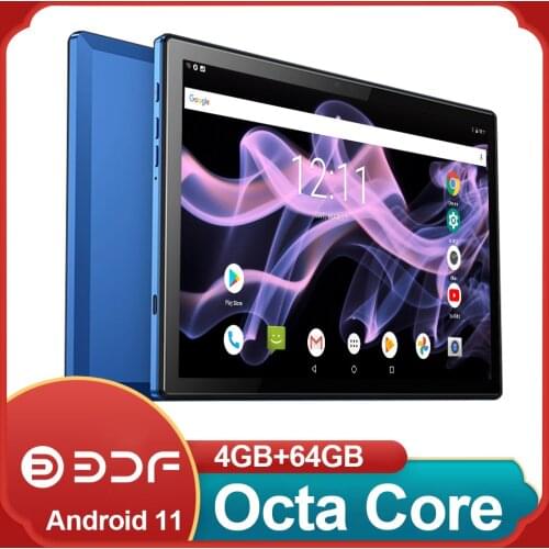 BDF Tablet 10.8 Inch Tablet Pc 4G LTE Phablet 2560*1600 IPS Android 8.0 Tab Deca Core 3GB/64GB 13MP/5MP Dual Camera Tablets 2021