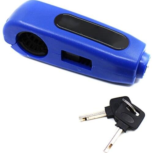 Motorcycle Handlebar Grip Brake Lock Universal Colourful Anti Theft Lock F-Best