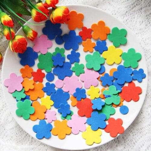 Sponge Stickers Childrens Sponge Paper Small Stickers With Adhesive Childrens Handmade Eva 3D Stickers DIY Material Package