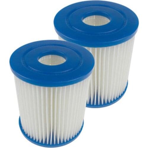 1/2/4/6 Pcs For Bestway Pump 58381 Replacement Filter Cartridge Swimming Pool Pump Easy Set Up Dropshipping Blue Fit Filter Pump